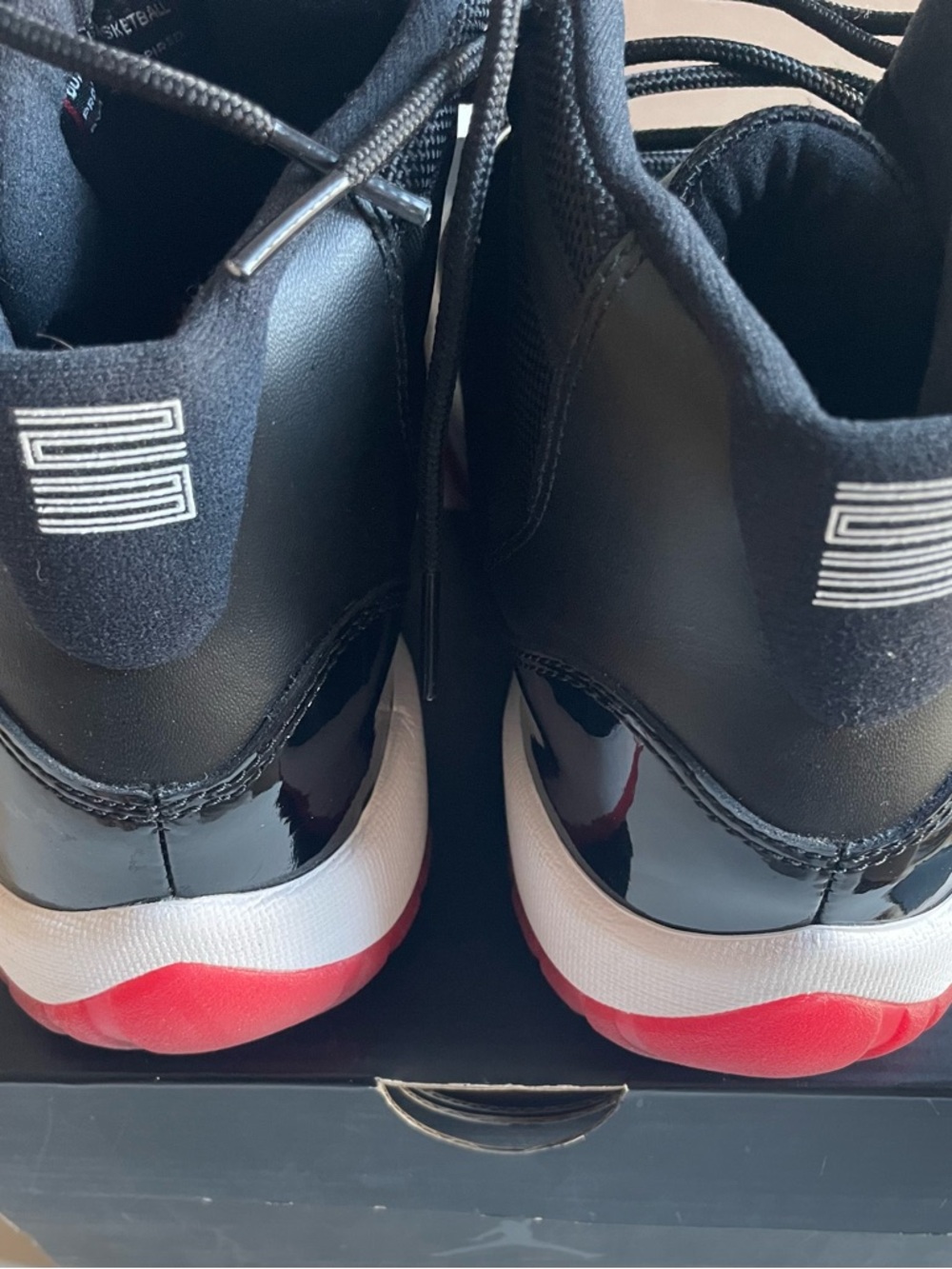 AIR JORDAN 11 RETRO GS "BRED"  | US 6Y, UK5.5, 24cm | 378038-010 - Picture 5 of 11